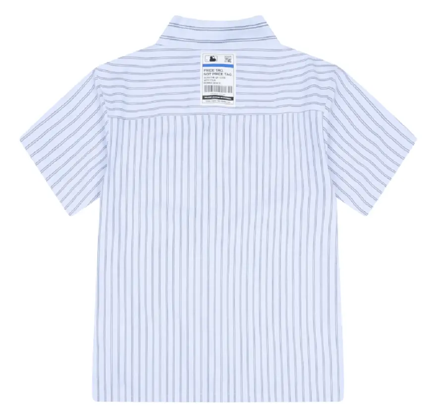 Alternative view of Áo MLB 'Blue Stripe' Shirt New York Yankees 31WSU4131-50S