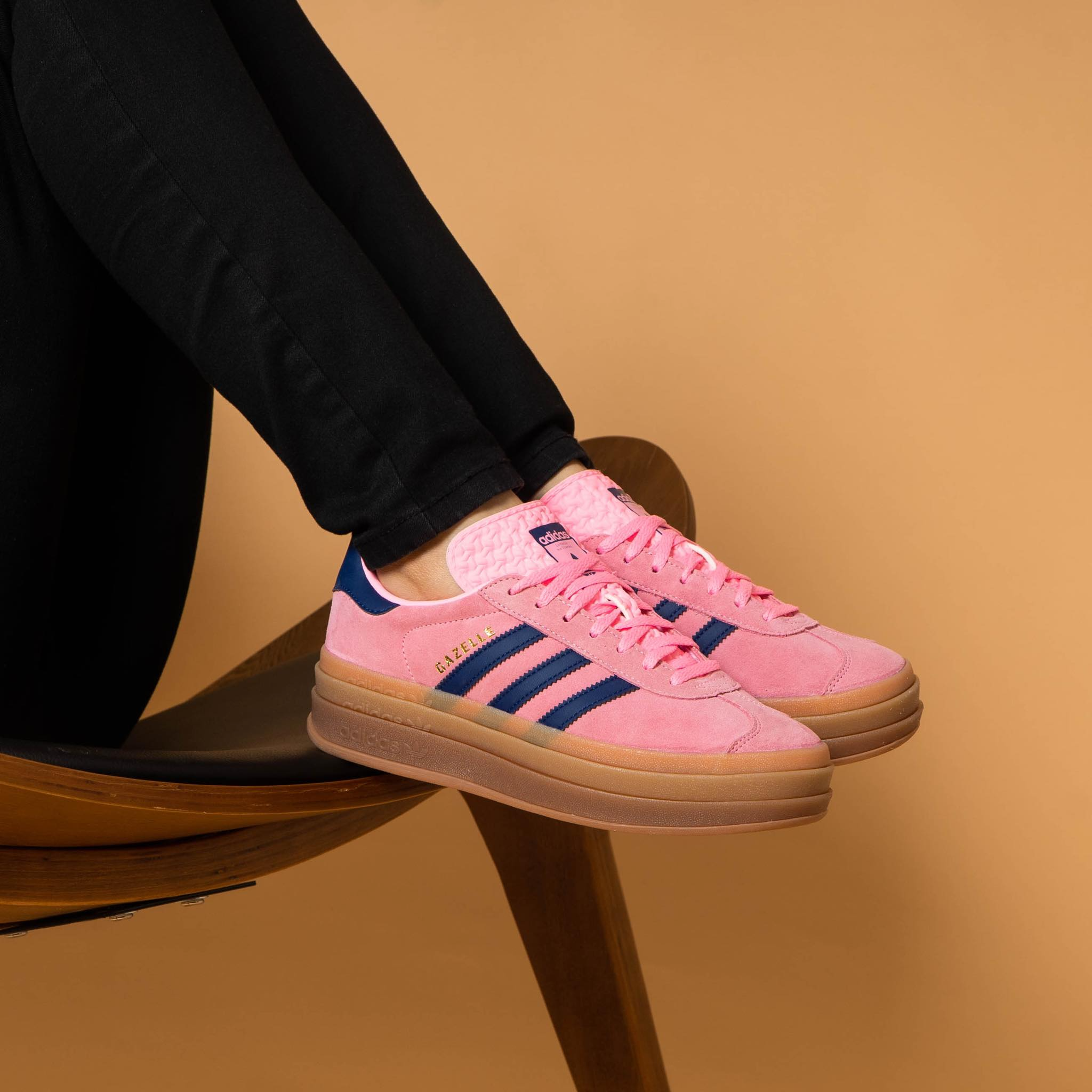 Giay Adidas Gazelle Bold 'Pink Glow' H06122
