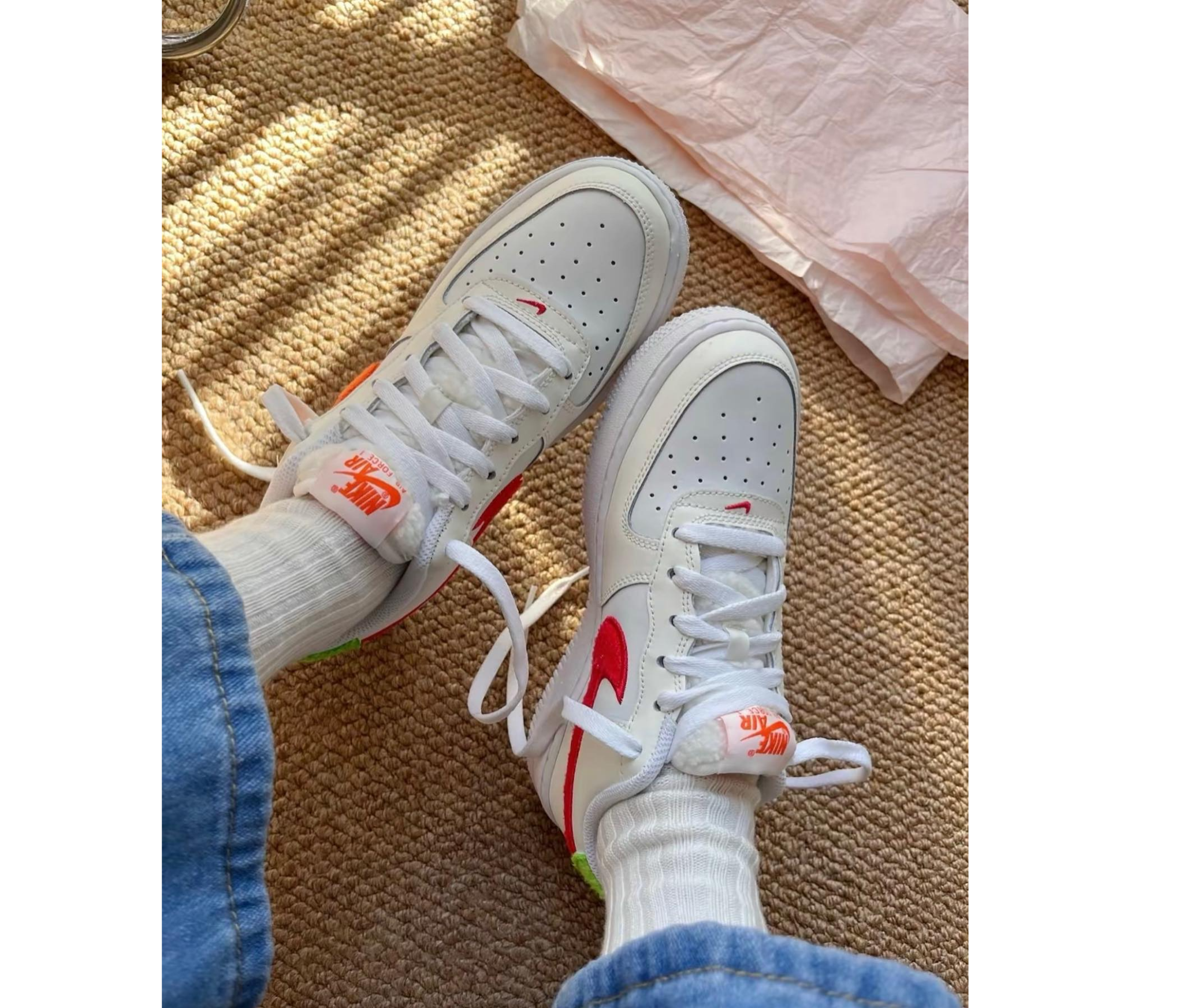 Giay Nike Air Force 1 Low GS ‘Pinnacle White’ FD9912-181