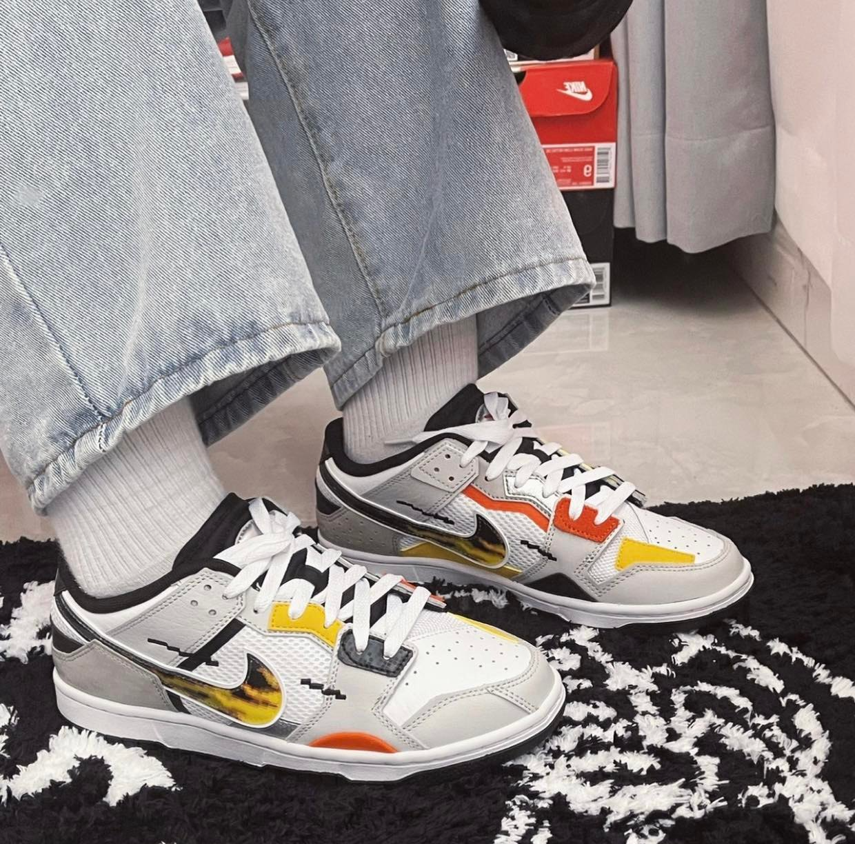 Giay Nike Dunk Low Scrap 'Mighty Swooshers' DX6058-101