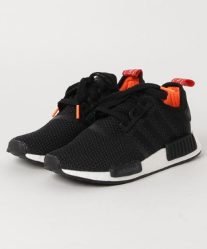 Alternative view of Giày Adidas NMD R1 Core Black Solar Orange B37621
