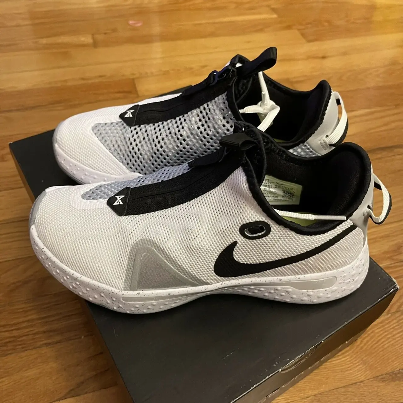 Alternative view of Giày Nike PG 4 Team 'White Wolf Grey' CK5828-100