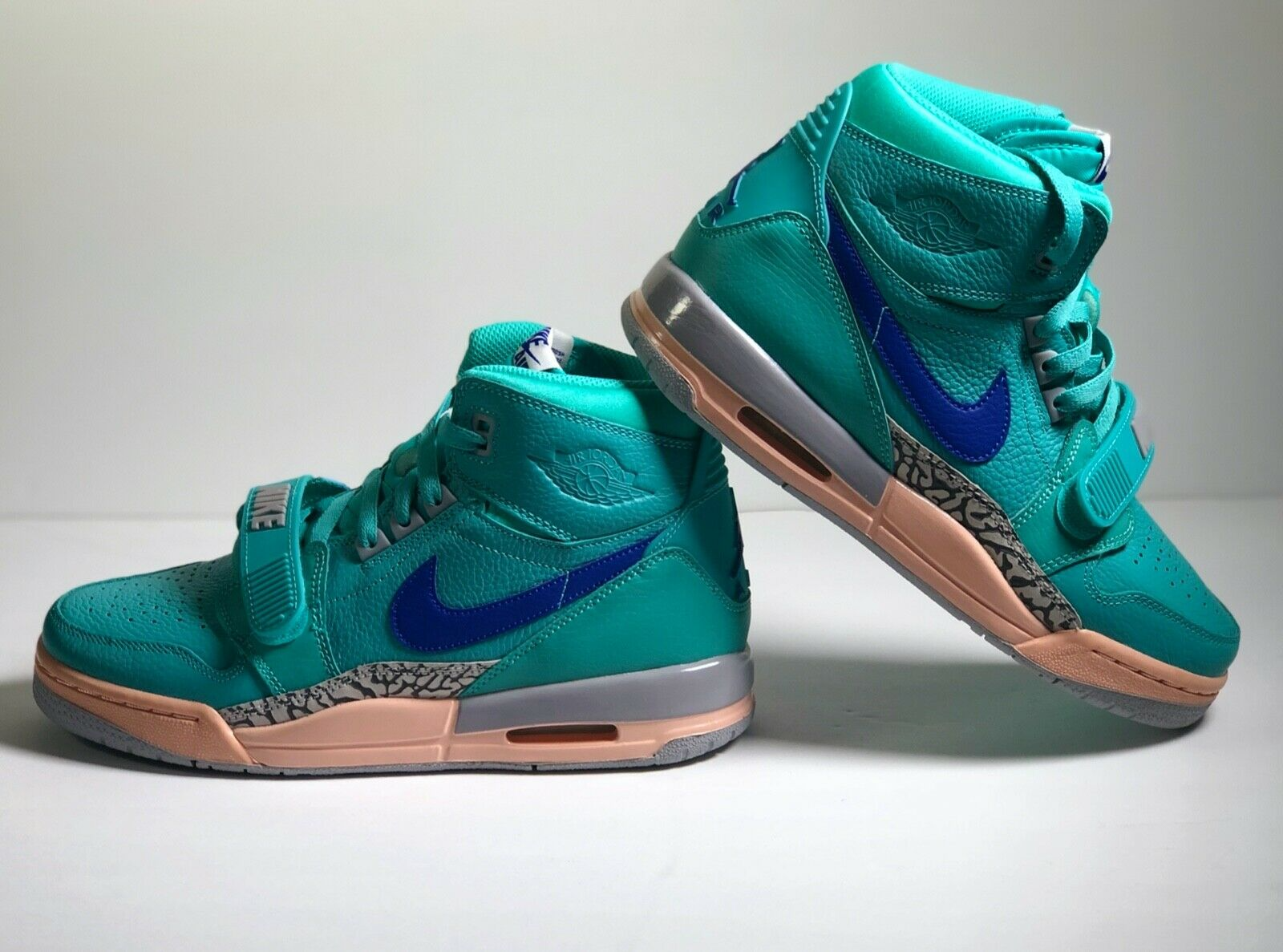Giày Nike Jordan Legacy 312 GS 'Hyper Jade' AT4040-348 - Ảnh 3