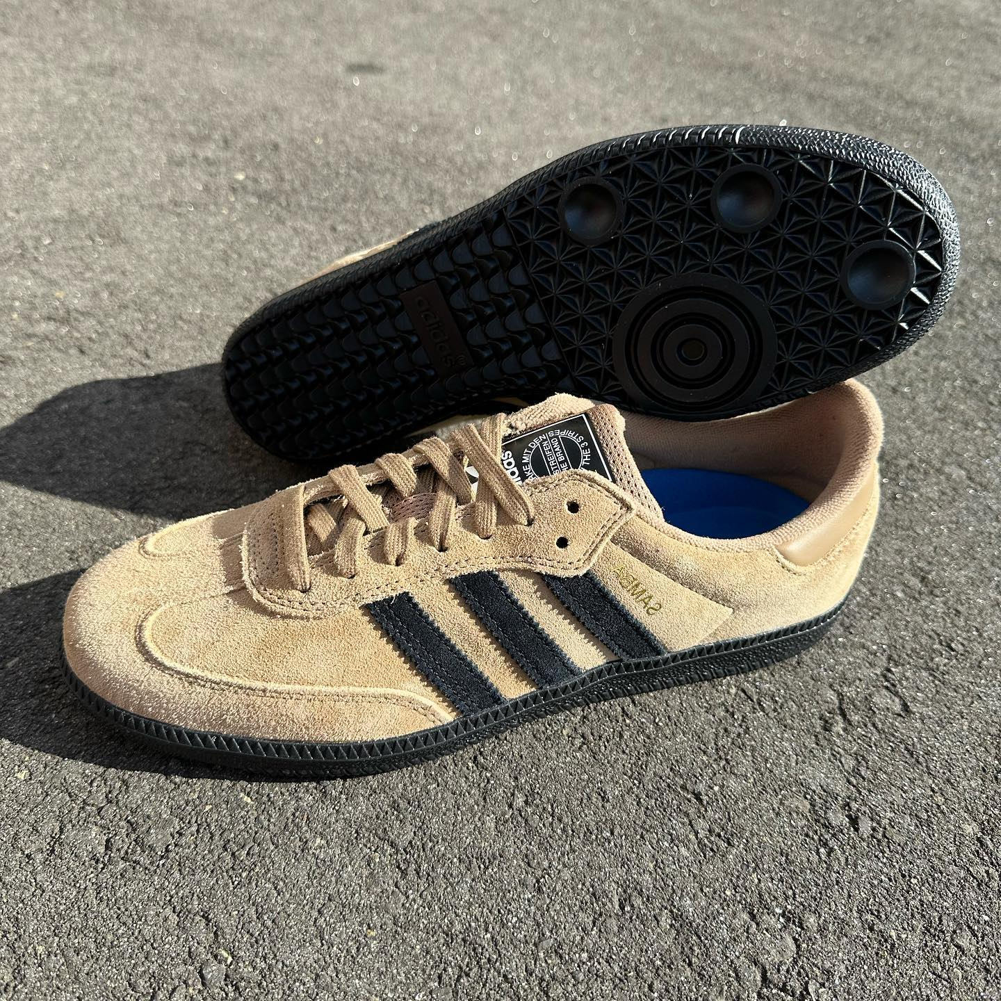 Giay Adidas Samba ADV 'Cardboard Black' HP9085