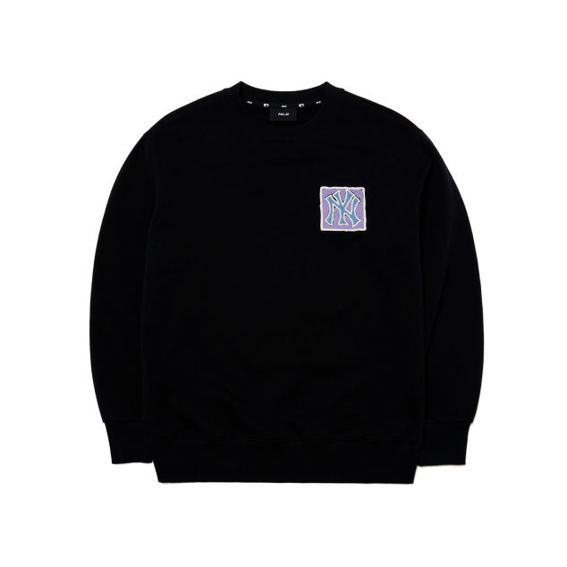 Áo MLB Like Back Quare Sprint Sweatshirt NY Yankees 3AMTL0414-50BKS
