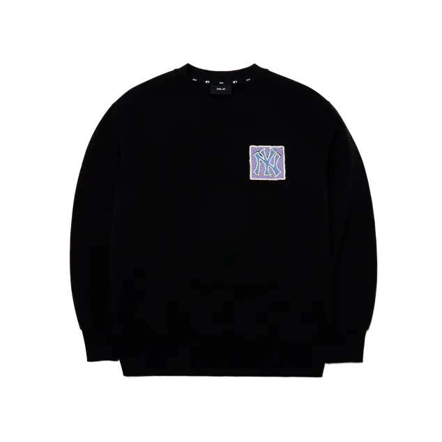 Áo MLB Like Back Quare Sprint Sweatshirt NY Yankees 3AMTL0414-50BKS