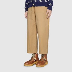 Alternative view of Giày Gucci Men's Ankle Boot With Interlocking G Cuir Leather 663368-DTNE0-2560