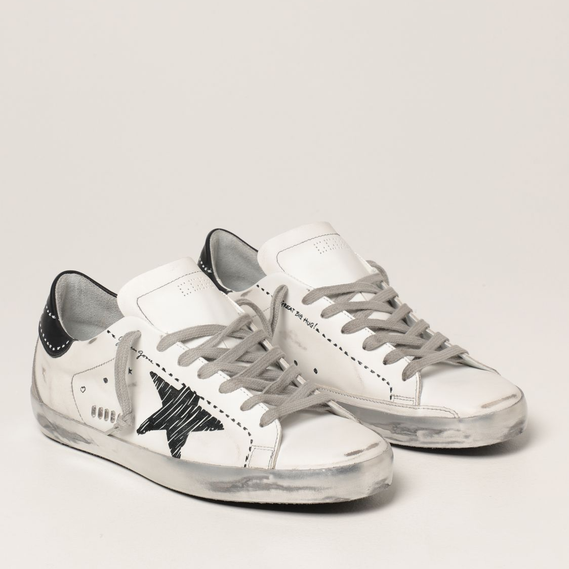 Giày Golden Goose Superstar 'White Black' GMF00102-F002090-10432 - Ảnh 2