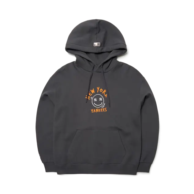Áo MLB Like Smile Brushed Mega Overfit Hoodie NY Yankees 3AHDL5116-50CGS