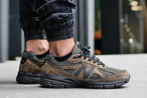 Alternative view of Giày New Balance 990v4 Made in USA 'Military Green' M990MG4