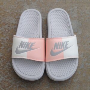 Alternative view of Dép Nike Benassi JDI 'Light Bone' 343881-005
