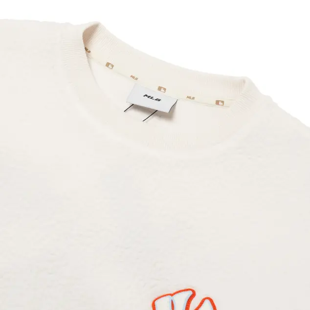 Alternative view of Áo MLB Like Fleece Overfit Sweatshirt New York Yankees 3AMTF5316-50CRS