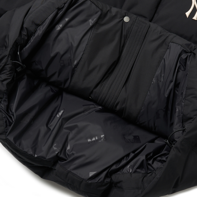 Áo MLB Megalogo Puffer Short Padded NY Yankees 3ADJB0116-50BKS - Ảnh 5