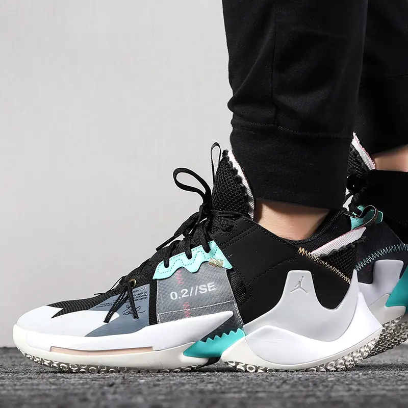 Alternative view of Giày Nike Jordan Why Not Zer0.2 SE PF 'Black Vast Grey' AV4126-001