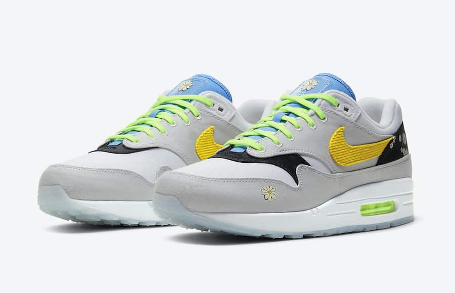 Giày Nike Air Max 1 GS 'Daisy' CW5861-100 - Ảnh 6