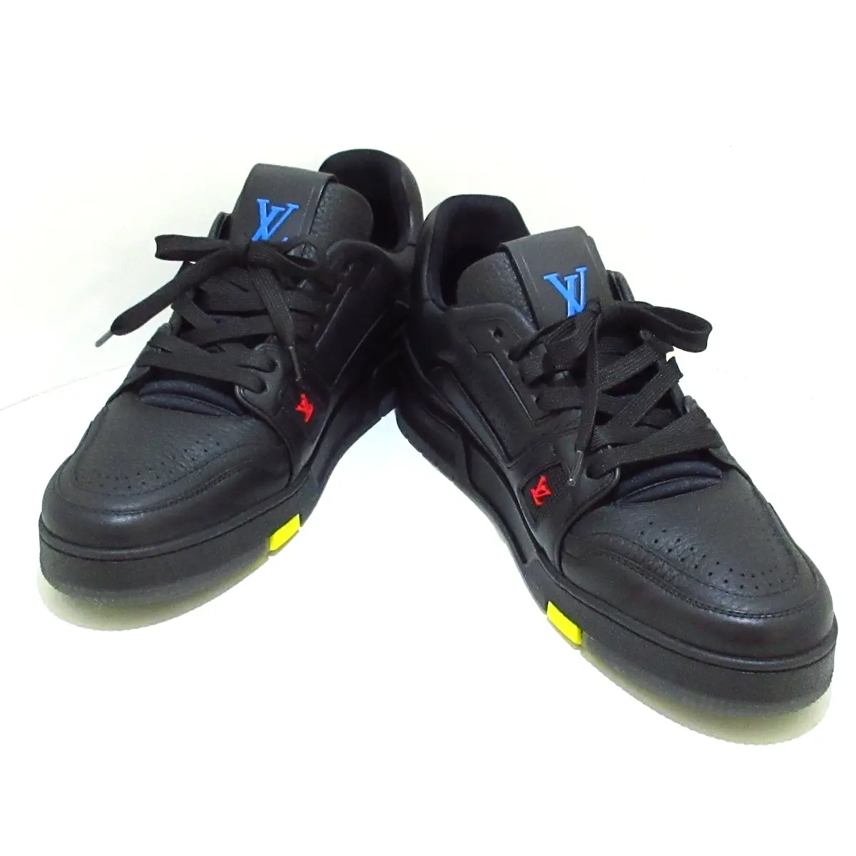 Alternative view of Giày Louis Vuitton LV Trainers 2021 'Black Yellow' 1A8ZQ9
