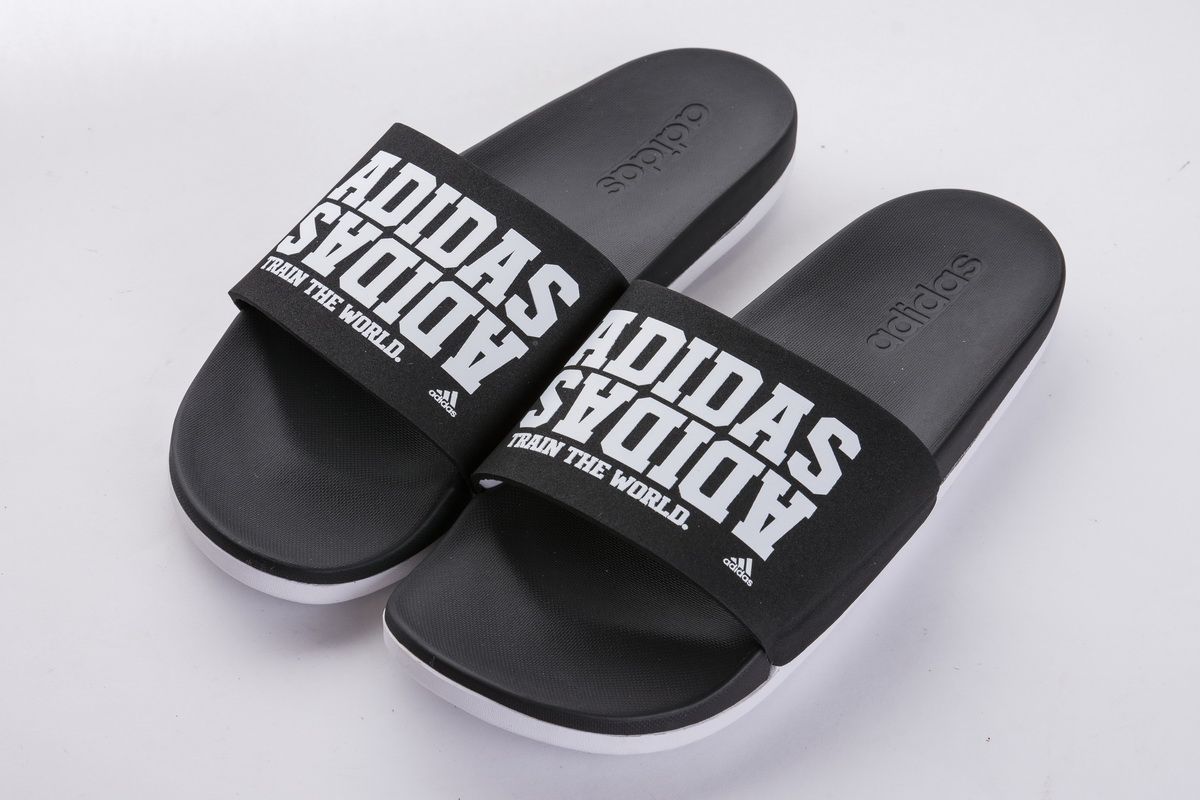 Dép Adidas Adilette Comfort Campus 'Black White' BY2615 - Ảnh 2