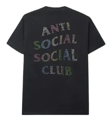 Áo Anti Social Social Club Stud Belt Black Tee