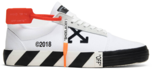 Giày Off-White Vulc Low Top 'White Black' OMIA085E18351001-0100