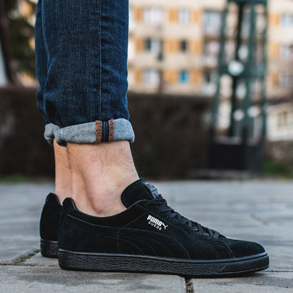 Giày Puma Suede Classic 'Black' 352634-77 - Ảnh 3