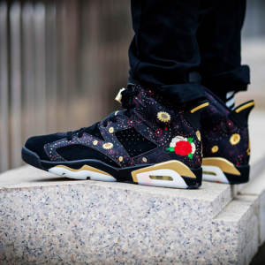 Alternative view of Giày Nike Air Jordan 6 Retro BG 'Chinese New Year' AA2495-021