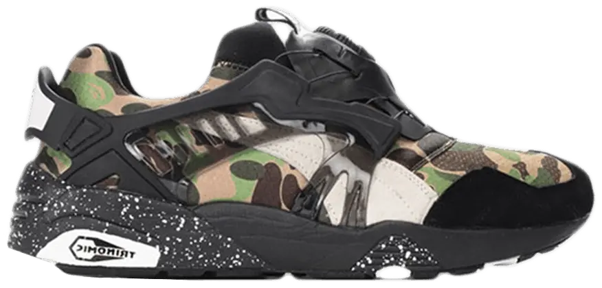 Giày Puma A Bathing Ape x Disc Blaze 'Camo' 358846-01