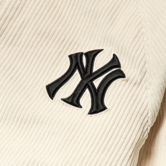Áo MLB Bomber Basic Padded Corduroy Baseball Jumper NY Yankees 3AJP02016-50CRS - Ảnh 6