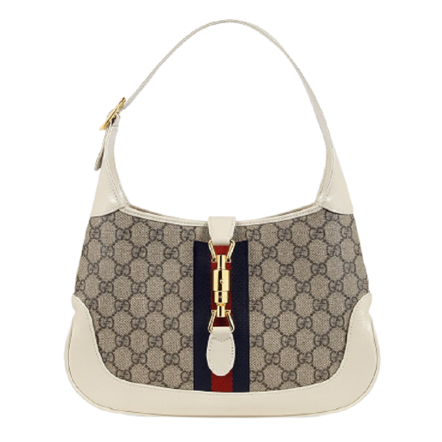 Túi Gucci Jackie 1961 'Beige And Ebony GG' 636706-HUHHG-9794