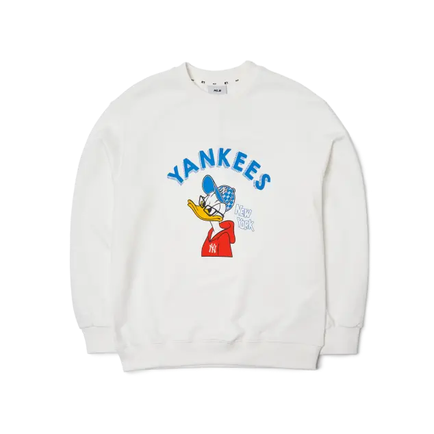 Áo MLB X DISNEY Donald Duck Front Print 3AMTD1014-50IVS