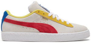 Giày Puma Suede Classic Sneakers in 'White Super Lemon Red' 365347-89