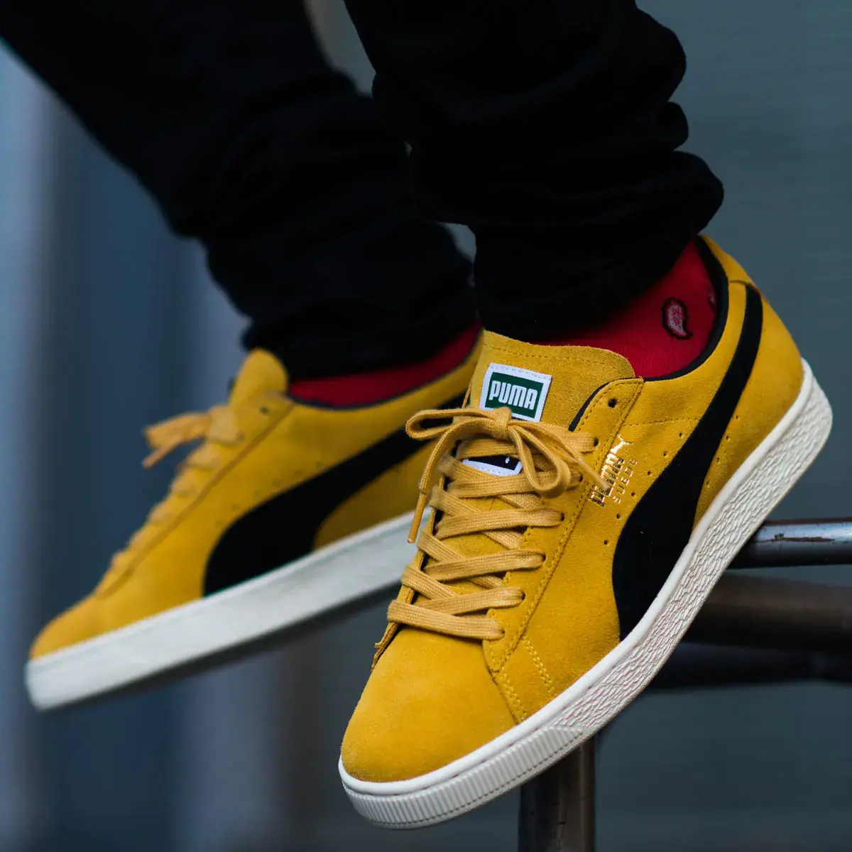 Alternative view of Giày Puma Suede Classic Archive 'Mineral Yellow' 365587-03
