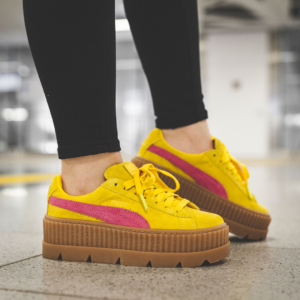 Alternative view of Giày Puma Fenty x Wmns Cleated Creeper 'Lemon' 366268-03