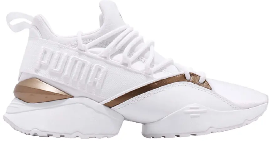 Giày Puma Wmns Muse Maia Luxe 'White' 366766-02