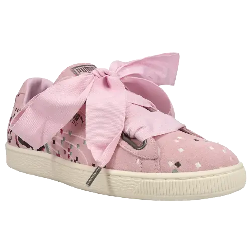 Alternative view of Giày Puma Suede Heart Digit 'Pink' 367027-02