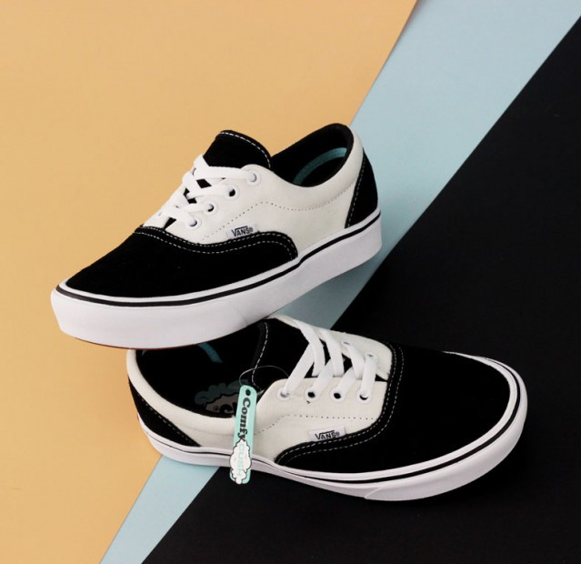 Giày Vans Era ComfyCush 'Black Marshmallow' VN0A3WM9N8K - Ảnh 4