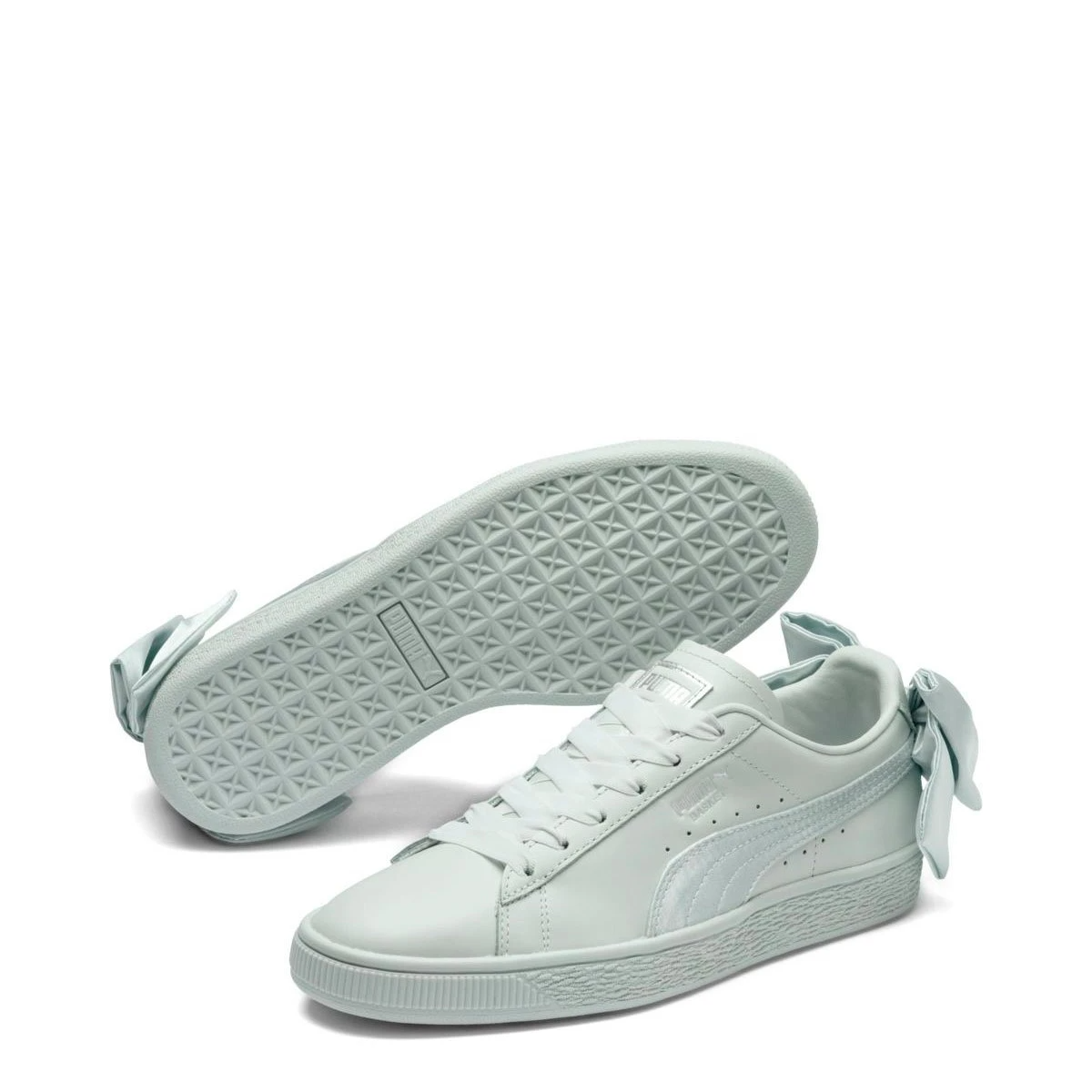 Giày Puma Wmns Basket Bow Blue Flower 367319-03 - Ảnh 4