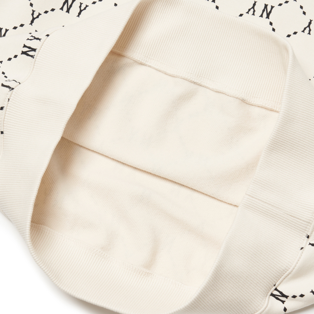 Áo MLB Monogram Diamond New York Yankees 'White' 3AMTM0314-50CRS - Ảnh 6