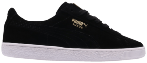 Giày Puma Suede Classic Metal Badge 'Black White' 370081-01