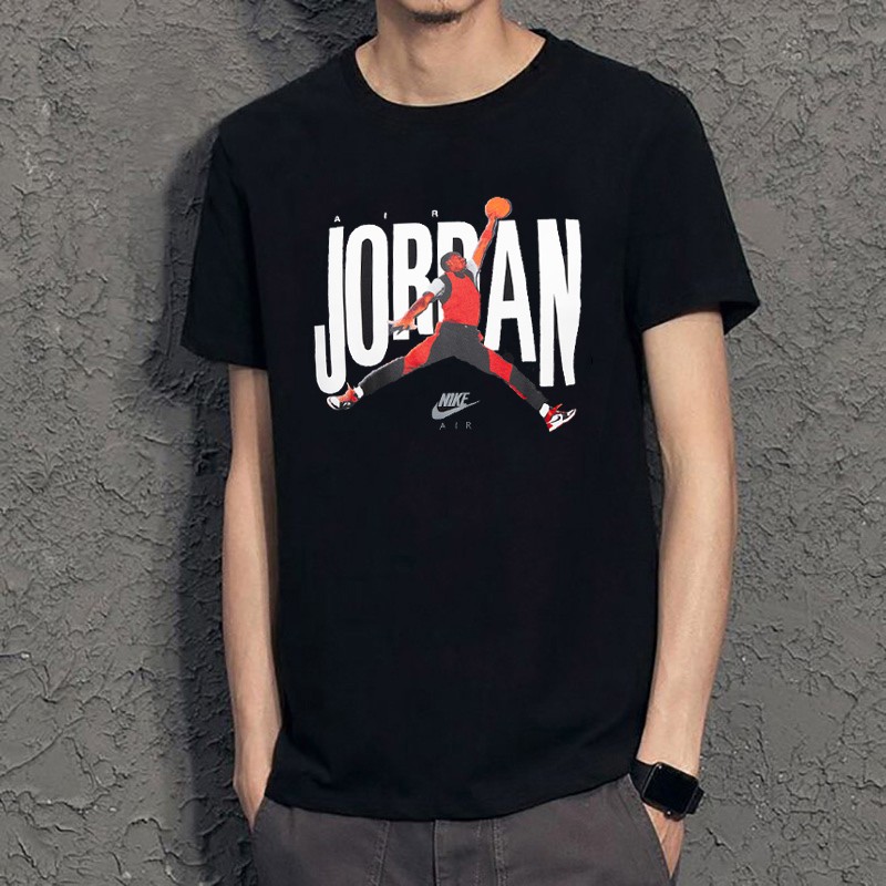 Áo Nike Jordan AJ Series T Shirt Loose Short Sleeve Casual Top CJ6307-010 - Ảnh 2