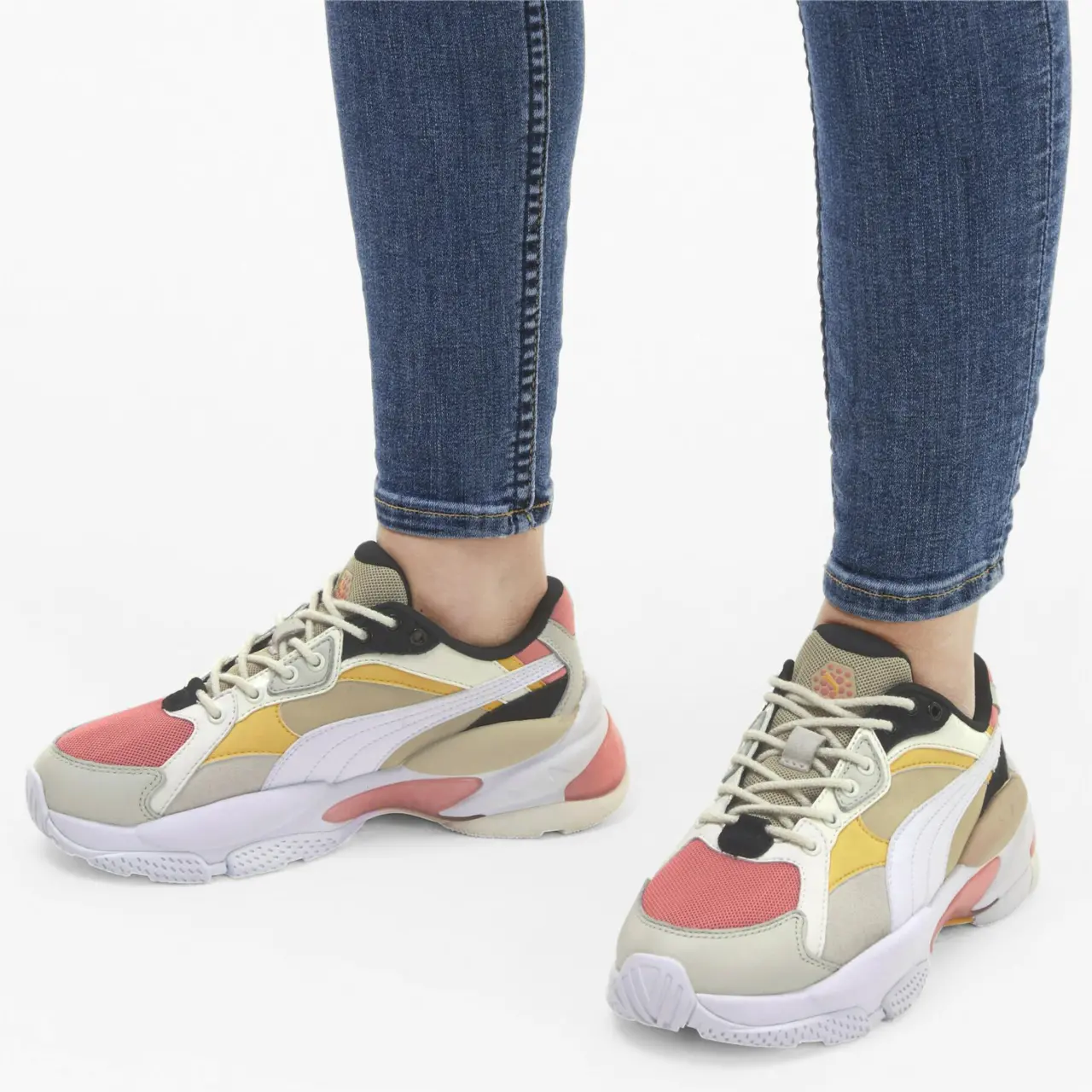 Alternative view of Giày Puma Lqd Cell Epsilon Pop 'Khaki Pink' 373924-02