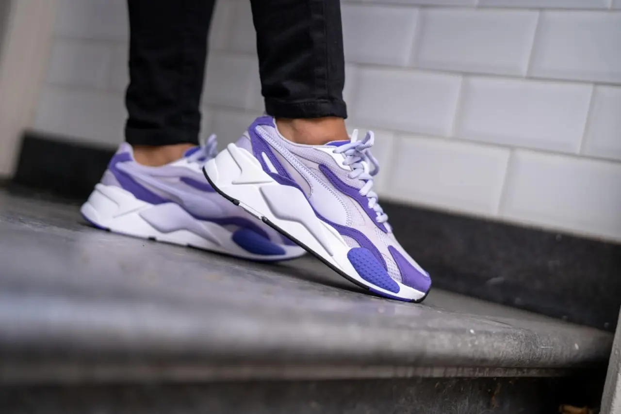 Giày Puma Wmns RS-X3 Super 'Purple Heather' 374660-08 - Ảnh 4