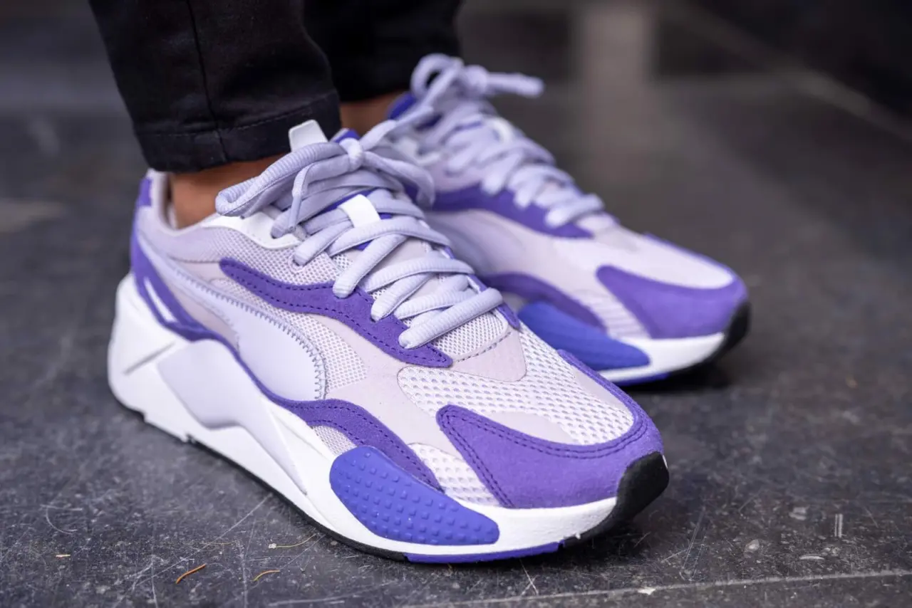 Giày Puma Wmns RS-X3 Super 'Purple Heather' 374660-08 - Ảnh 3