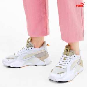 Alternative view of Giày Puma Wmns RS-X 'Mono Metal White Gold' 374669-02