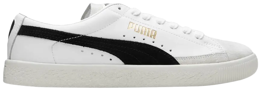 Giày Puma Basket Vintage 'White Black' 374922-01