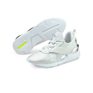 Alternative view of Giày Puma Wmns Muse X3 'White Metallic Silver' 375131-02