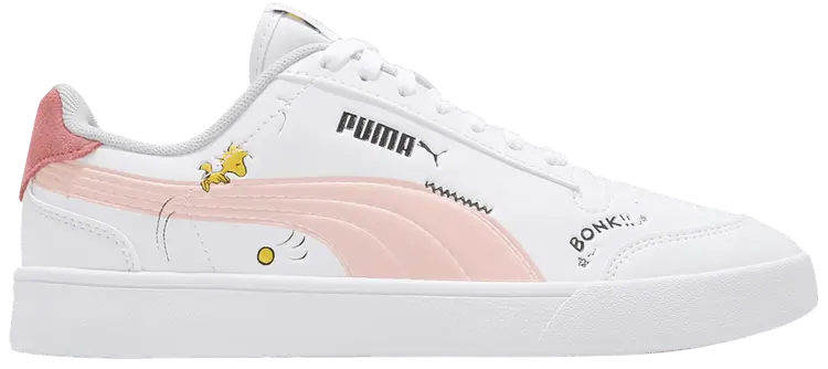 Giày Puma Peanuts x Shuffle Big Kid 'Woodstock White Apricot' 375739-02