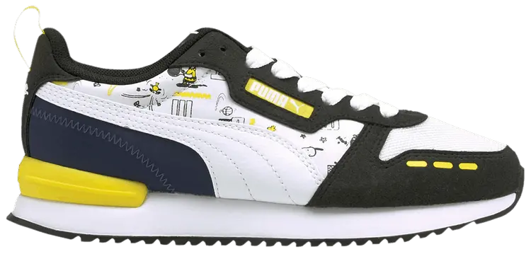 Giày Puma Peanuts x R78 Jr 'Snoopy Woodstock 375742-01