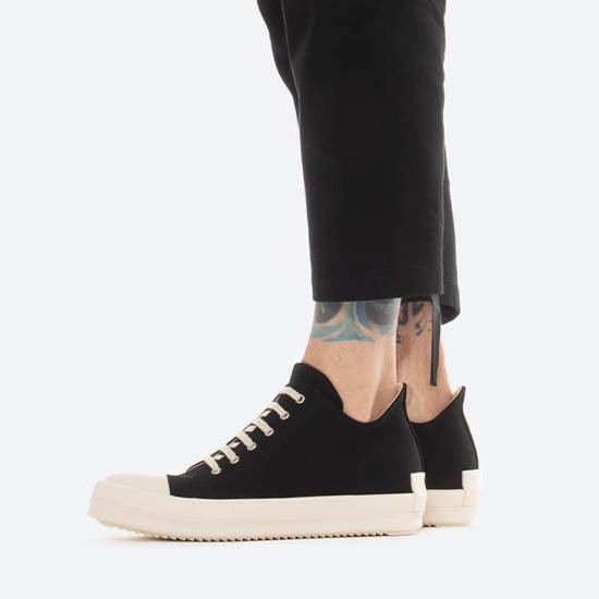 Giày Rick Owens DRKSHDW Phlegethon Low 'Black' DU21S2802 TNAPH2 911 - Ảnh 4