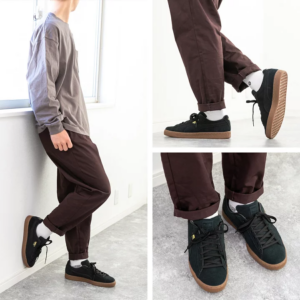 Alternative view of Giày Puma Suede Gum Black 381174-01