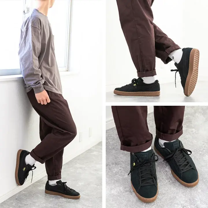 Alternative view of Giày Puma Suede Gum Black 381174-01